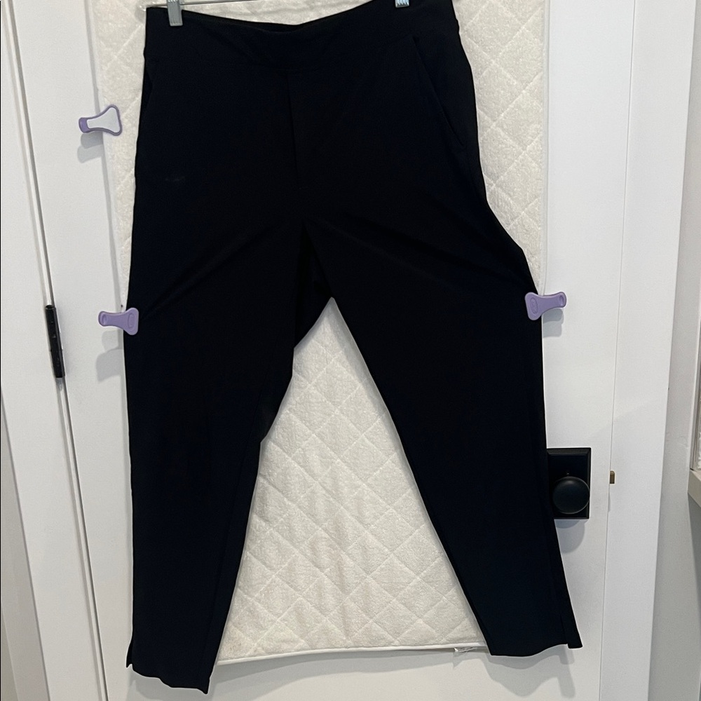 Athleta Black Track Joggers